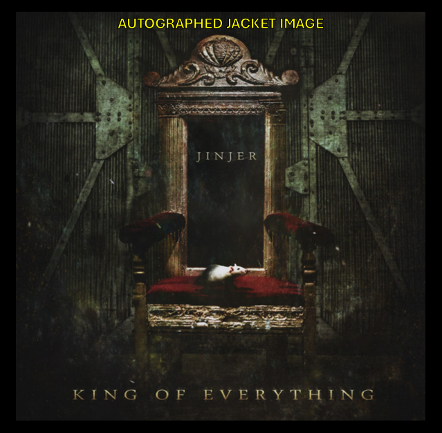 Jinjer - King of Everything STAMPER PLATE (Disc One, Side B, 1/3, Autographed)