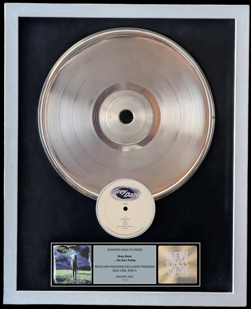 Grey Daze - ...No Sun Today STAMPER PLATE (Disc One, Side A, 1/2)