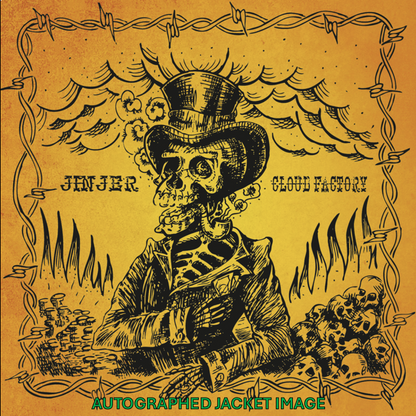 Jinjer - Cloud Factory STAMPER PLATE (Disc One, Side A, 1/4, Autographed)