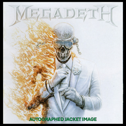 Megadeth - Megadeth STAMPER PLATE (Disc One, Side A, 1/100, Autographed)