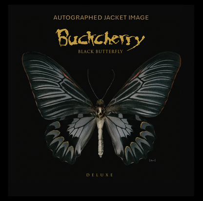 Buckcherry - Black Butterfly - Deluxe STAMPER PLATE (Disc One, Side A, 1/1, Autographed)