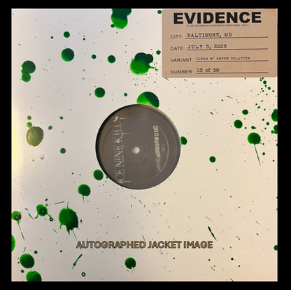 Ice Nine Kills - The Silver Scream 2: Welcome to Horrorwood STAMPER PLATE (Disc One, Side B, 1/1, Autographed)