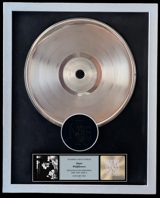 Jinjer - Wallflowers STAMPER PLATE (Disc One, Side A, 1/3, Autographed)
