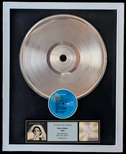 Ryan Adams '1985' STAMPER PLATE (Disc One, Side A, 1/3, Autographed)