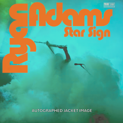 Ryan Adams 'Star Sign' STAMPER PLATE (Disc One, Side A, 1/3, Autographed)