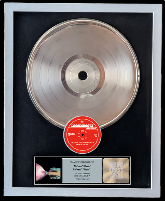 Painted Shield - Painted Shield 2 STAMPER PLATE (Disc One, Side A, 1/4, Autographed)