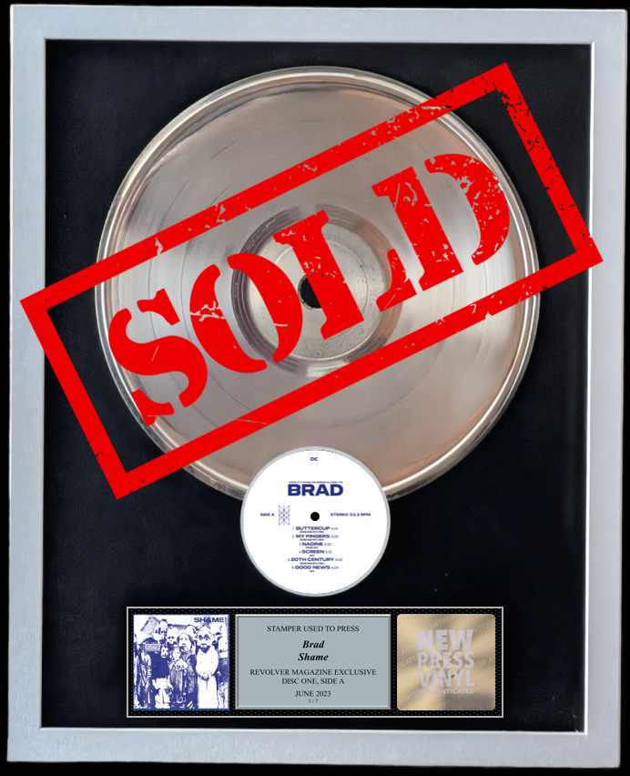 SOLD - Brad 'Shame' STAMPER PLATE (Disc One, Side A, 1/7, Autographed)