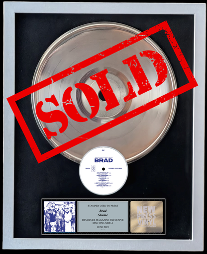 SOLD - Brad 'Shame' STAMPER PLATE (Disc One, Side A, 1/7, Autographed)