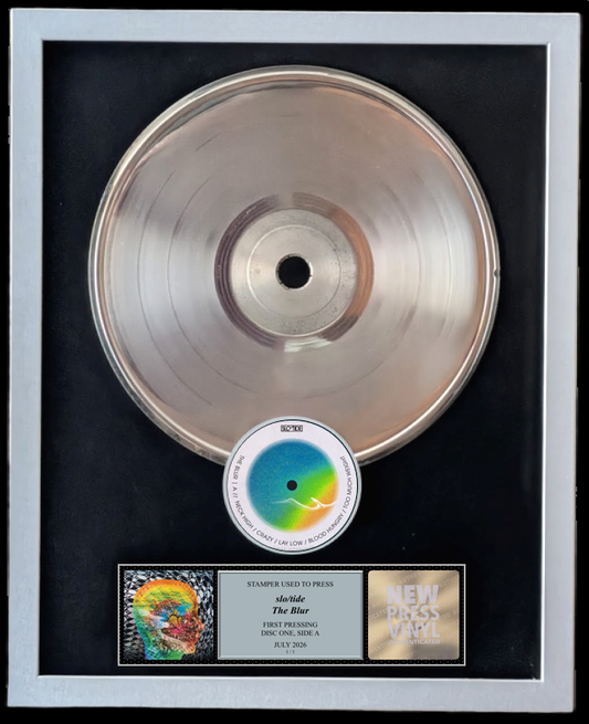 slo/tide 'The Blur' STAMPER PLATE (Disc One, Side A, 1/1, Autographed)