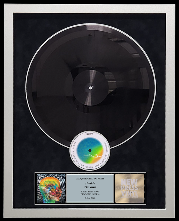 slo/tide 'The Blur' LACQUER (Disc One, Side A, 1/1, Autographed)