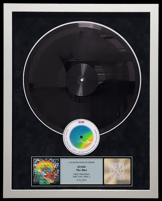 slo/tide 'The Blur' LACQUER (Disc One, Side A, 1/1, Autographed)