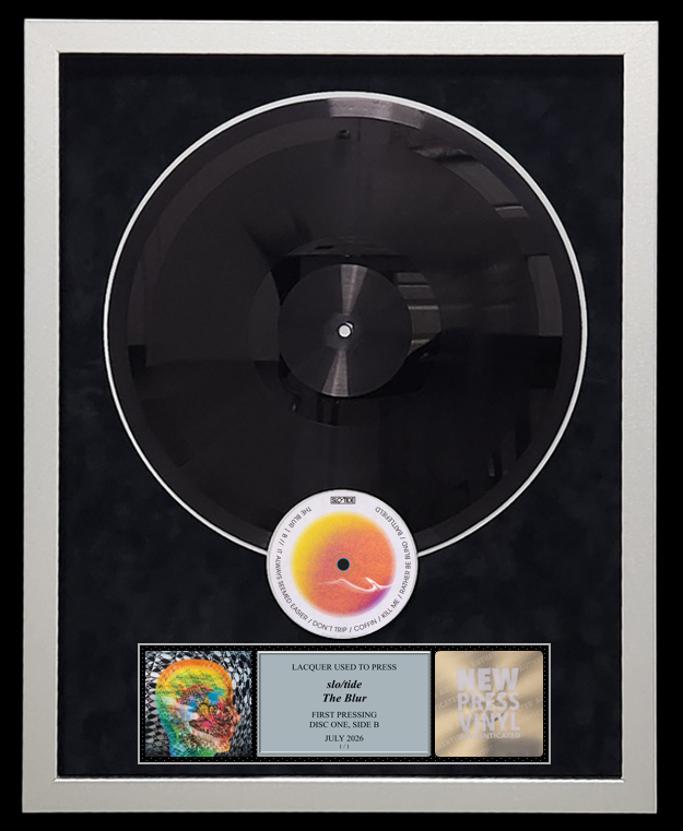 slo/tide 'The Blur' LACQUER (Disc One, Side B, 1/1, Autographed)