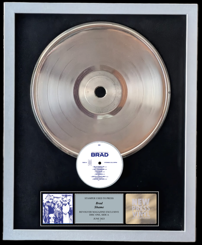 SOLD - Brad 'Shame' STAMPER PLATE (Disc One, Side A, 1/7, Autographed)