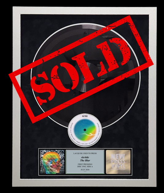 slo/tide 'The Blur' LACQUER (Disc One, Side A, 1/1, Autographed)