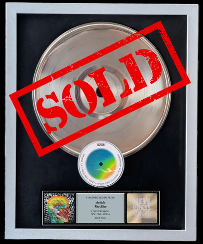 slo/tide 'The Blur' STAMPER PLATE (Disc One, Side A, 1/1, Autographed)